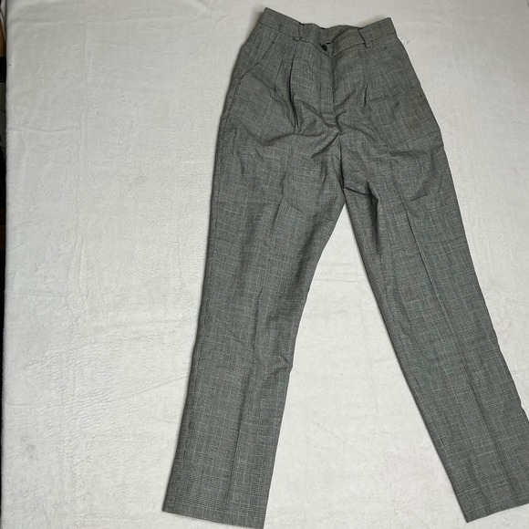 Pendleton Pants - NWT Pendleton Women's Plaid Wool Petite Dress Pants Size 6 Vintage